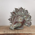 Brass Varaha Mask – Sacred Wall Hang & Table Décor Accent