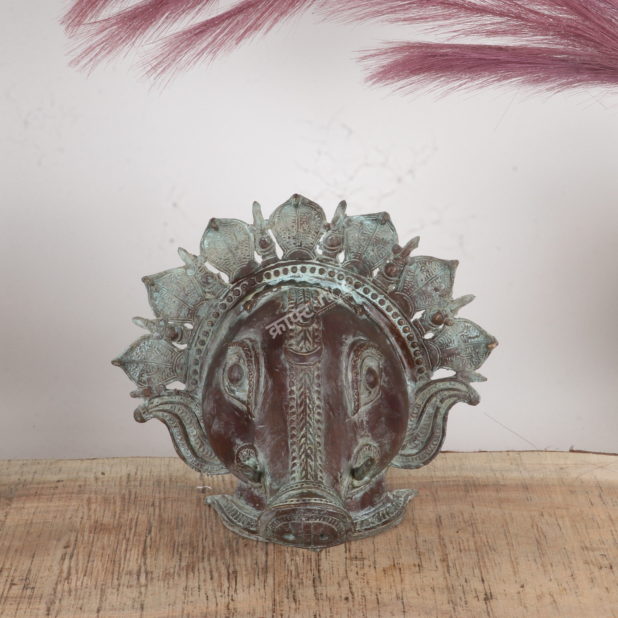 Brass Varaha Mask – Wall Hanging & Table Décor Accent