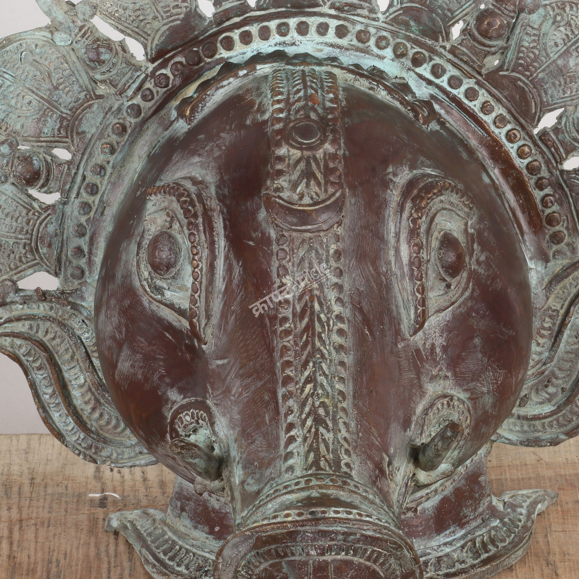 Brass Varaha Mask – Wall Hanging & Table Décor Accent