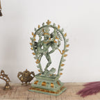 Brass Lord Shiva Natraj Statue – Cosmic Dance of Creation