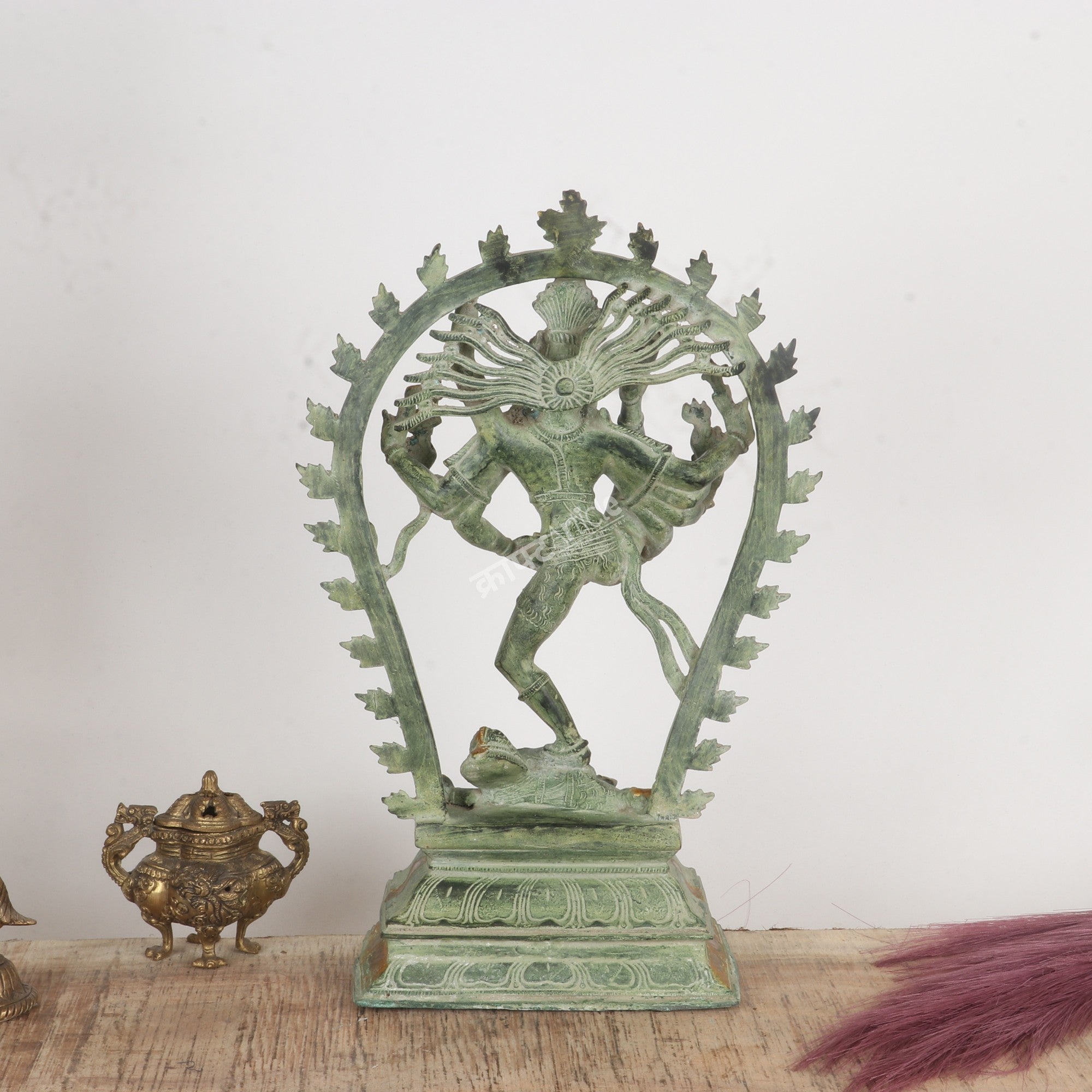 Brass Lord Shiva Natraj Statue – Cosmic Dance of Creation