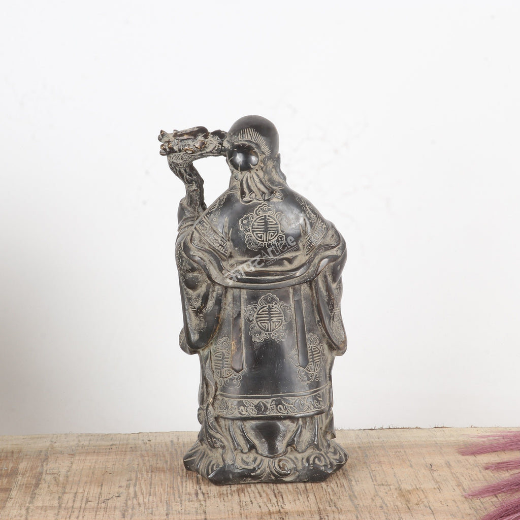 Brass Fu Lu Shou Statues – Symbols of Happiness, Prosperity & Longevity