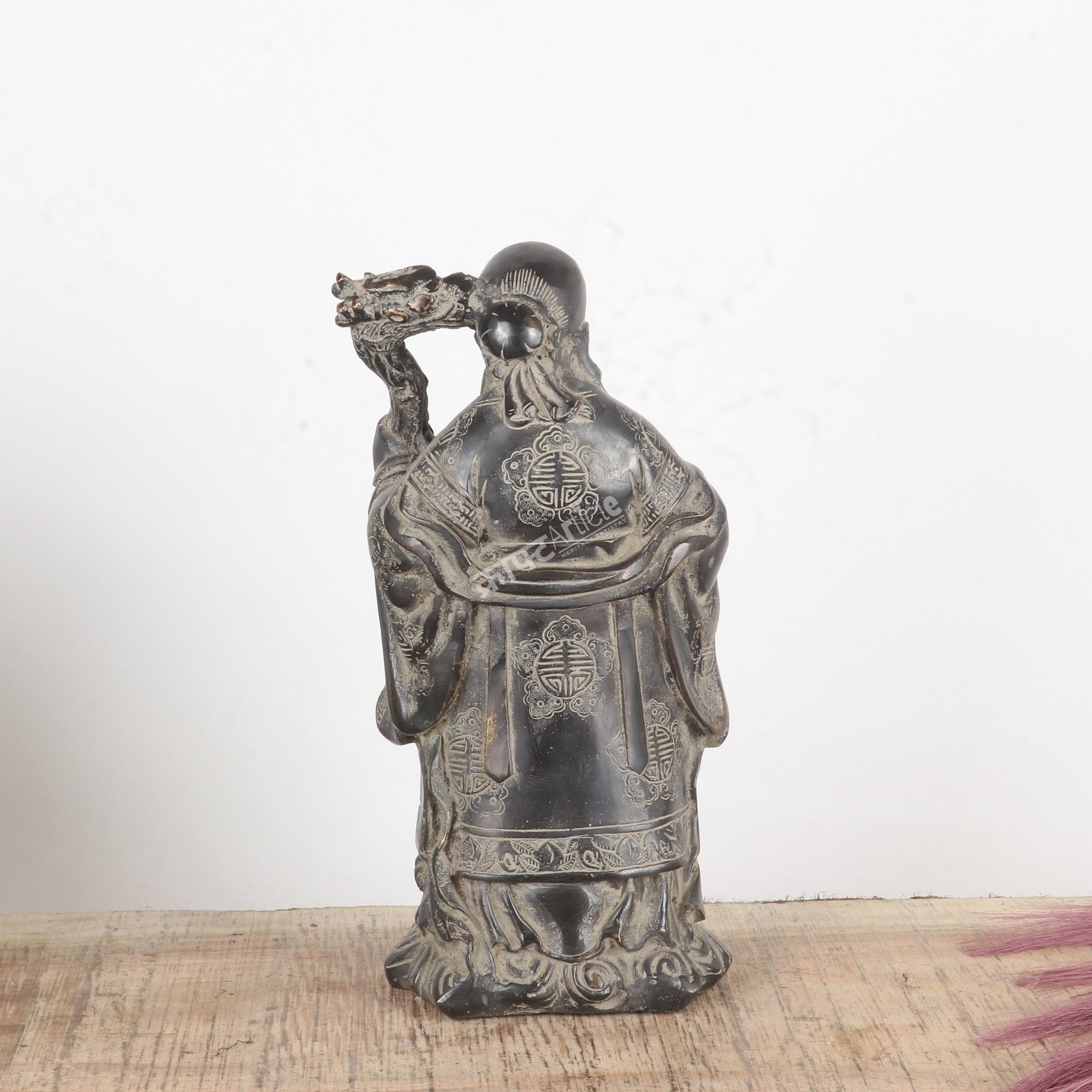 Brass Fu Lu Shou Statues – Symbols of Happiness, Prosperity & Longevity