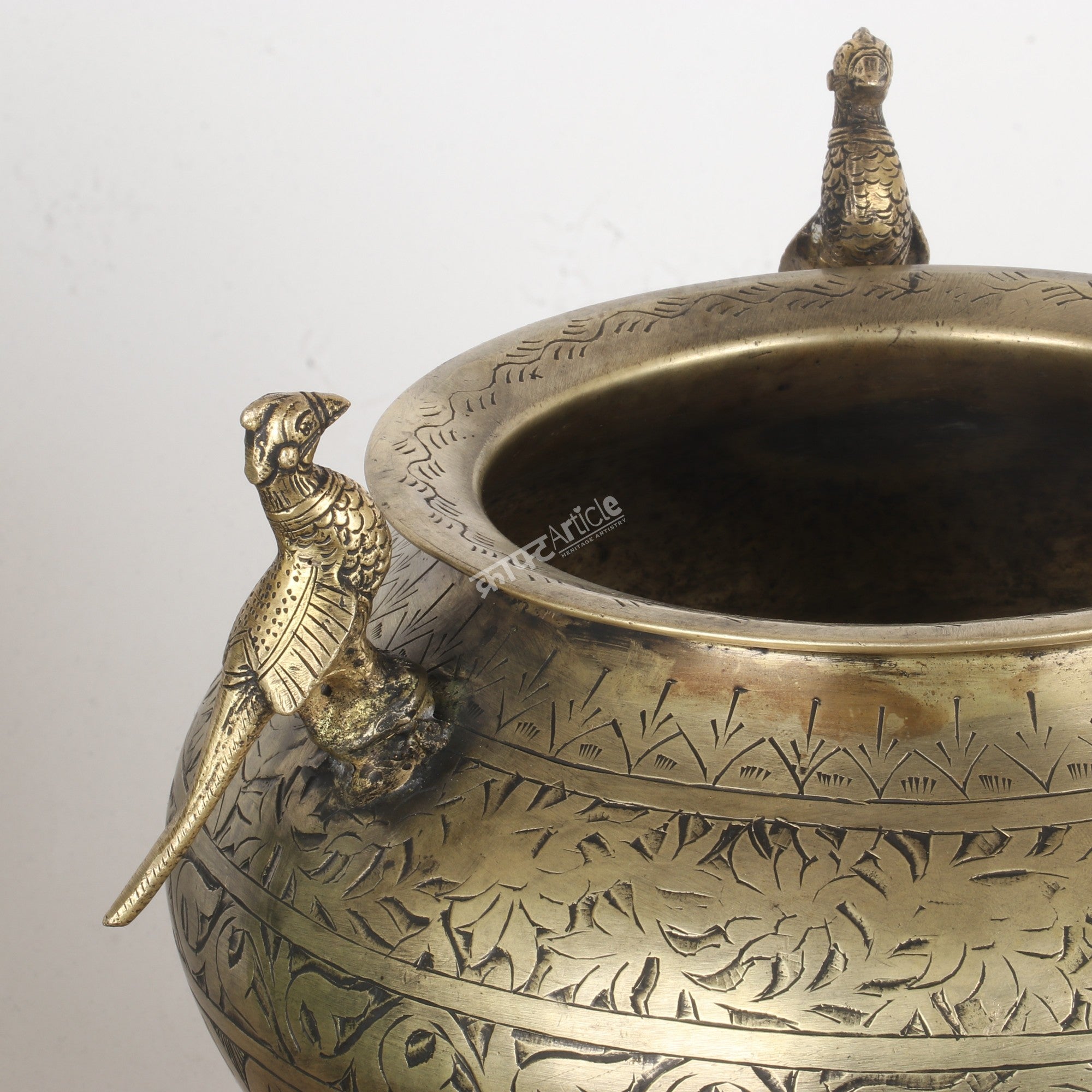 Handcrafted Brass Flower Vase