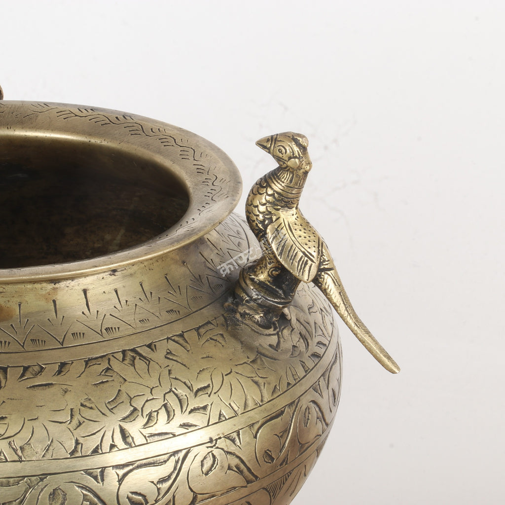 Handcrafted Brass Flower Vase