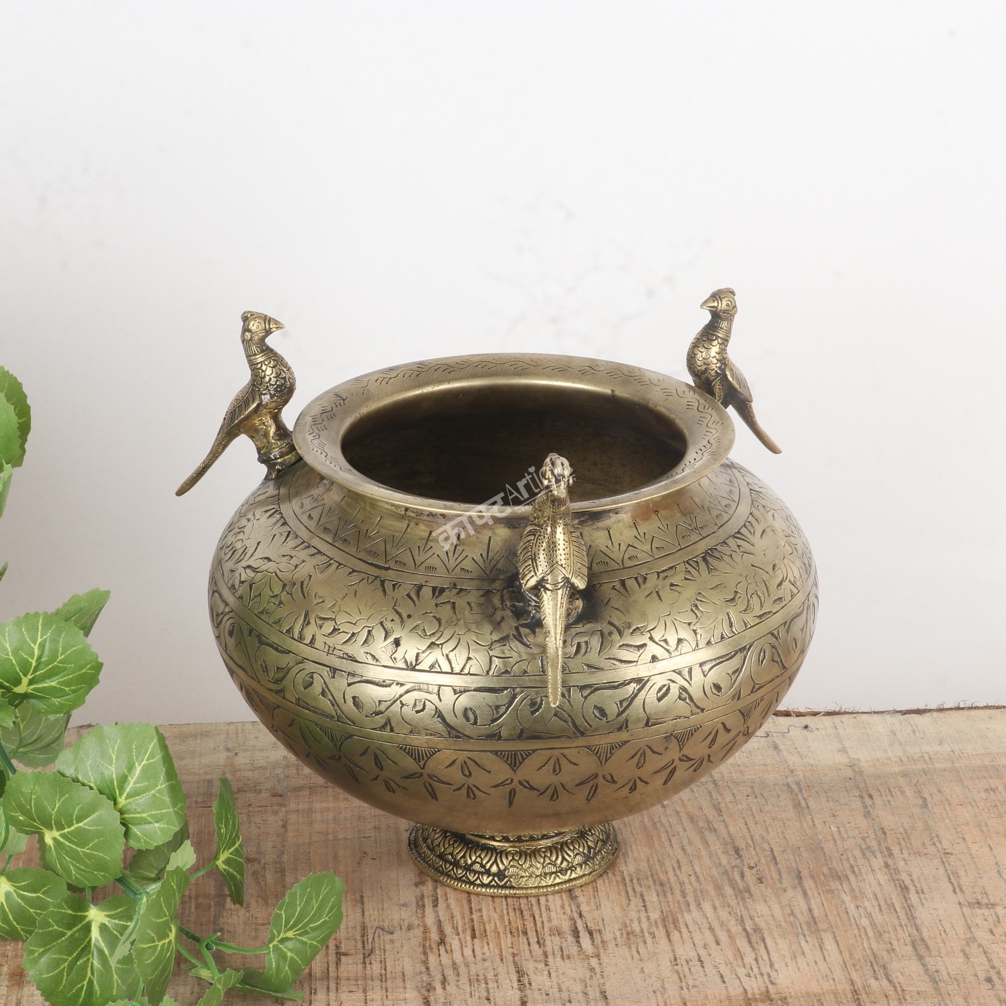 Handcrafted Brass Flower Vase