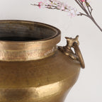 Handcrafted Heritage Brass Planter