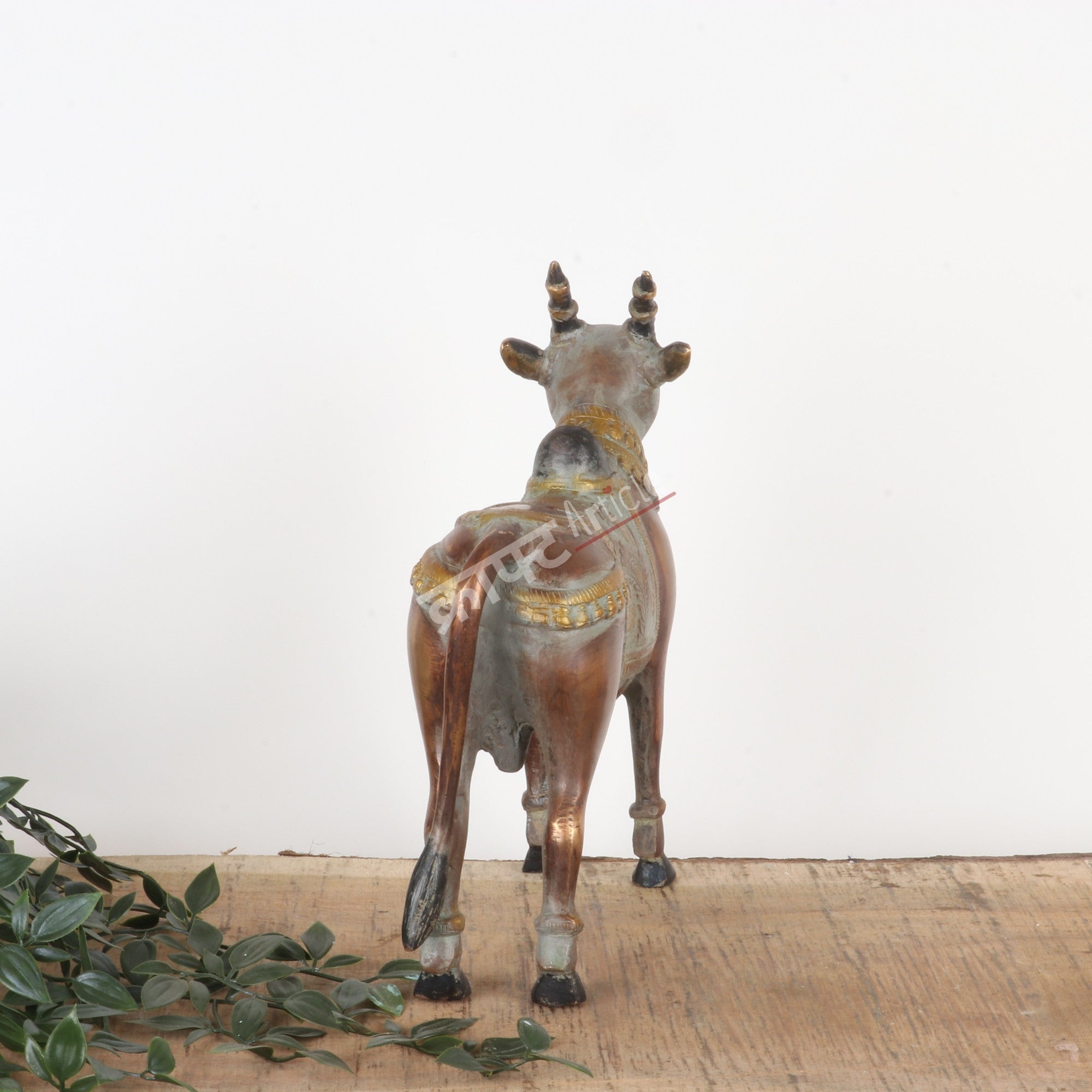 Brass Nandi Bull Statue – Sacred Symbol of Devotion & Strength