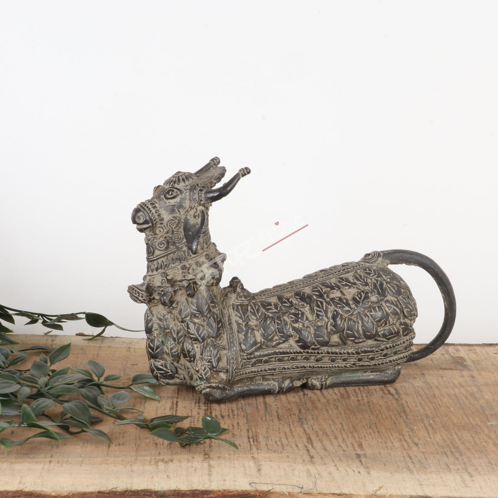 Tribal Dokra Art Bull (Nandi) Idol