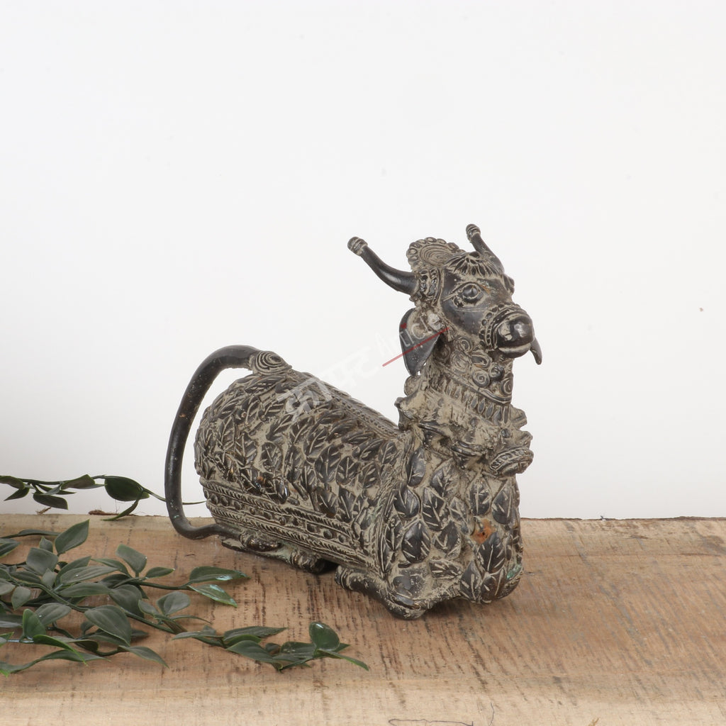 Tribal Dokra Art Bull (Nandi) Idol