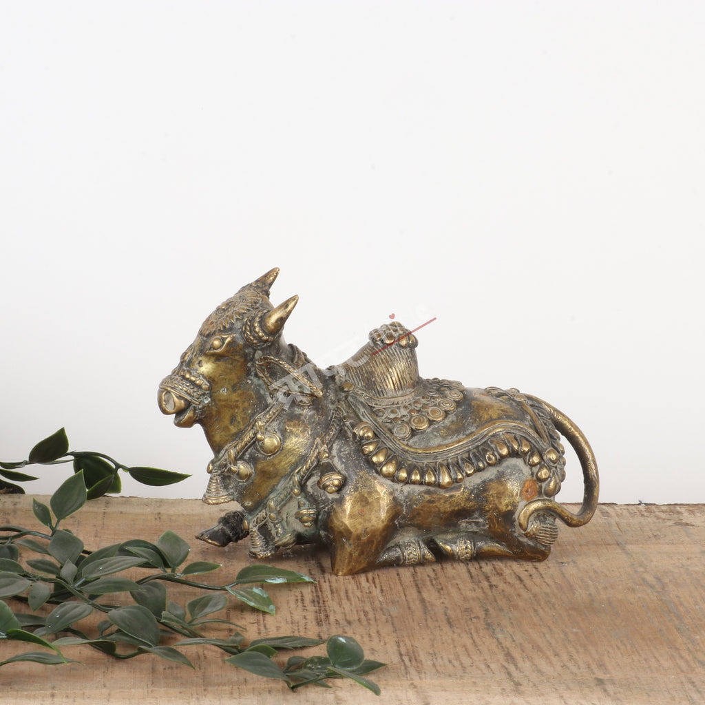 Tribal Dokra Art Nandi (Bull) Idol