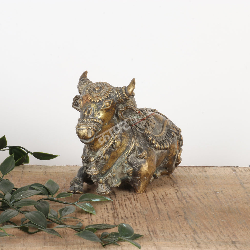 Tribal Dokra Art Nandi (Bull) Idol