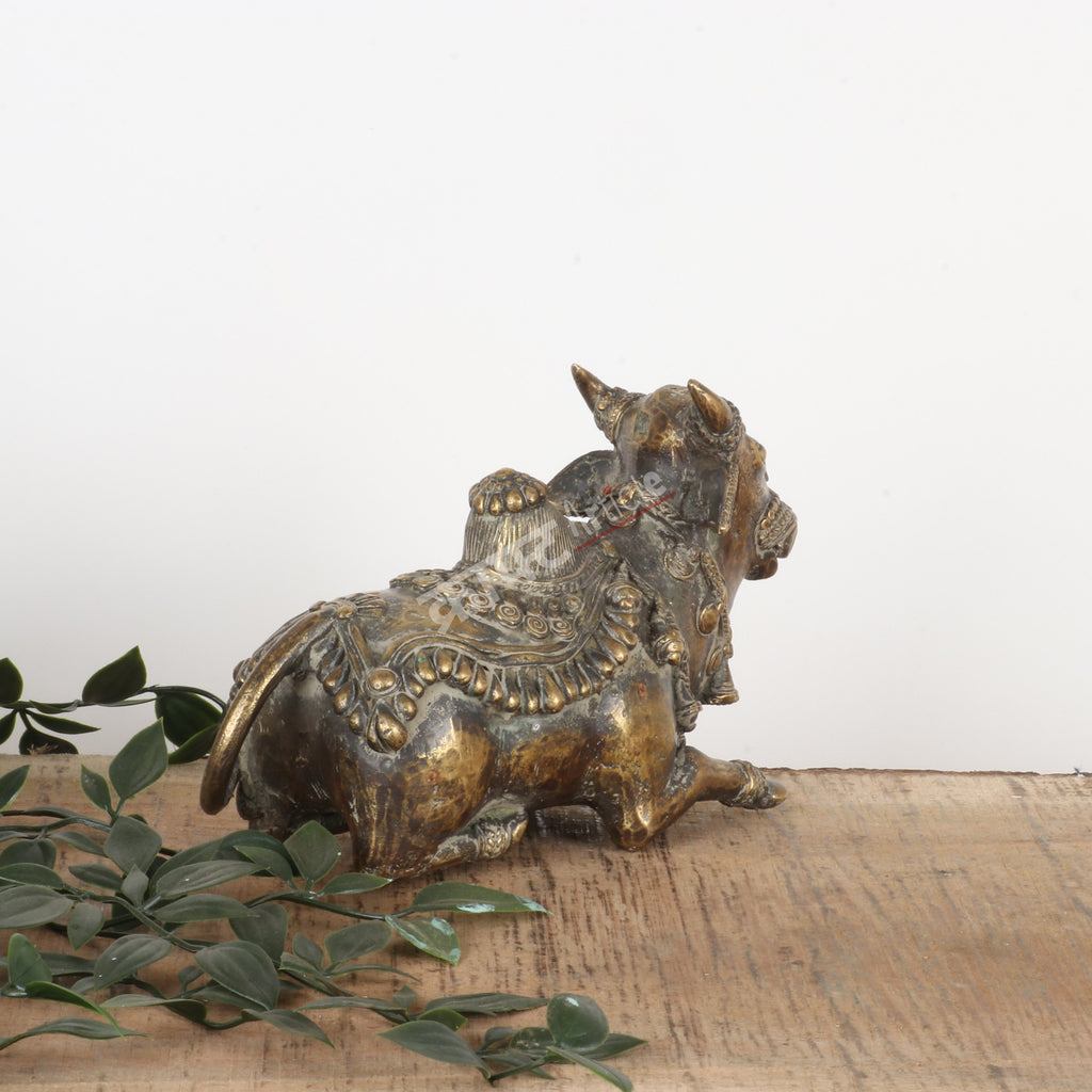 Tribal Dokra Art Nandi (Bull) Idol