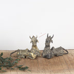 Handcrafted Dokra Tribal Art Nandi (Bull) Pair