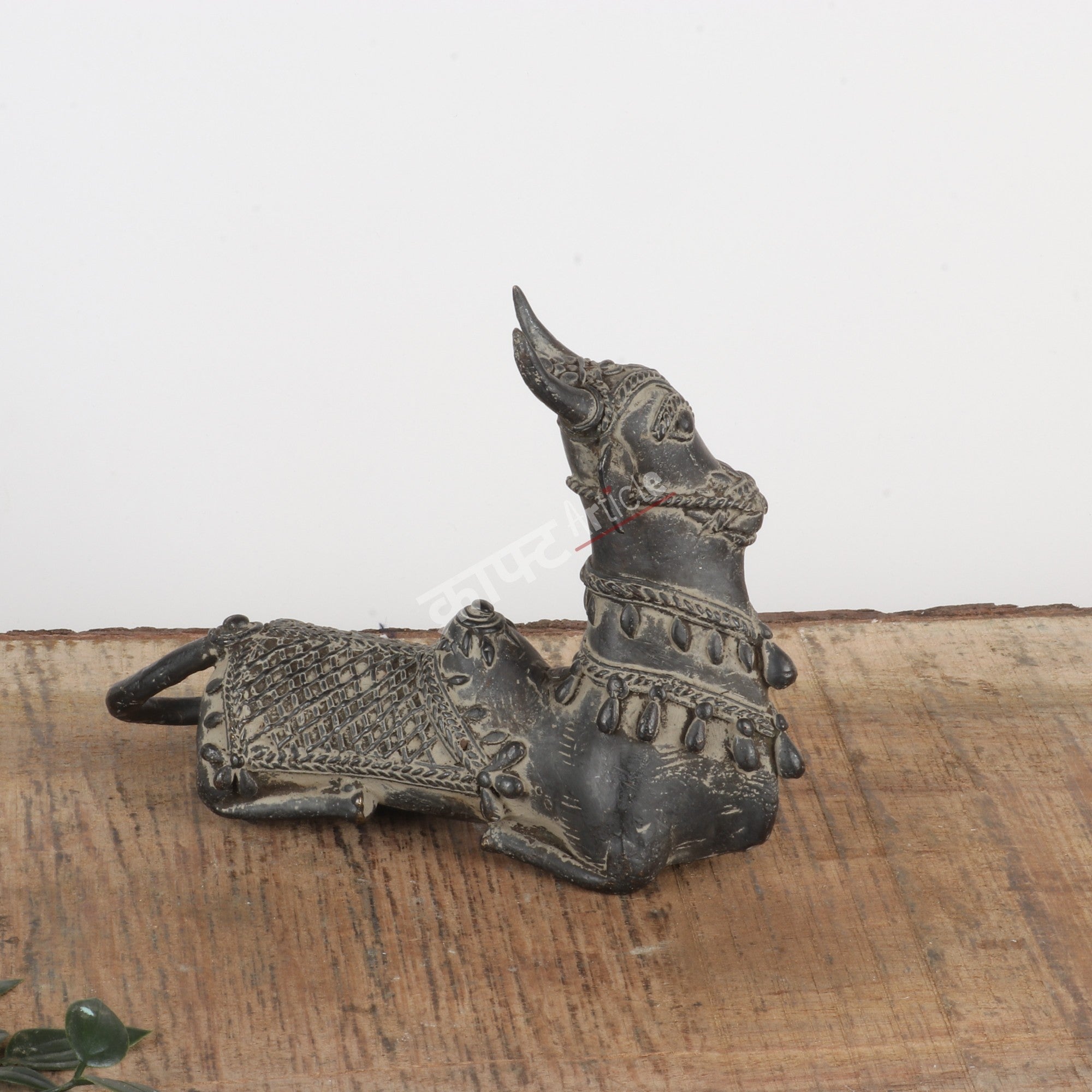 Handcrafted Dokra Tribal Art Nandi (Bull) Pair