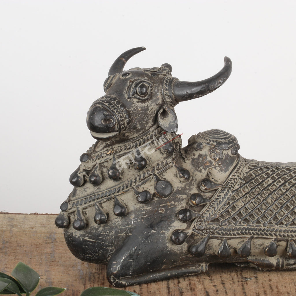 Handcrafted Tribal Art Nandi (Bull) Idol