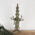 Brass Avalokiteshvara (Bodhisattva of Compassion) Sculpture