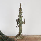 Brass Avalokiteshvara (Bodhisattva of Compassion) Sculpture