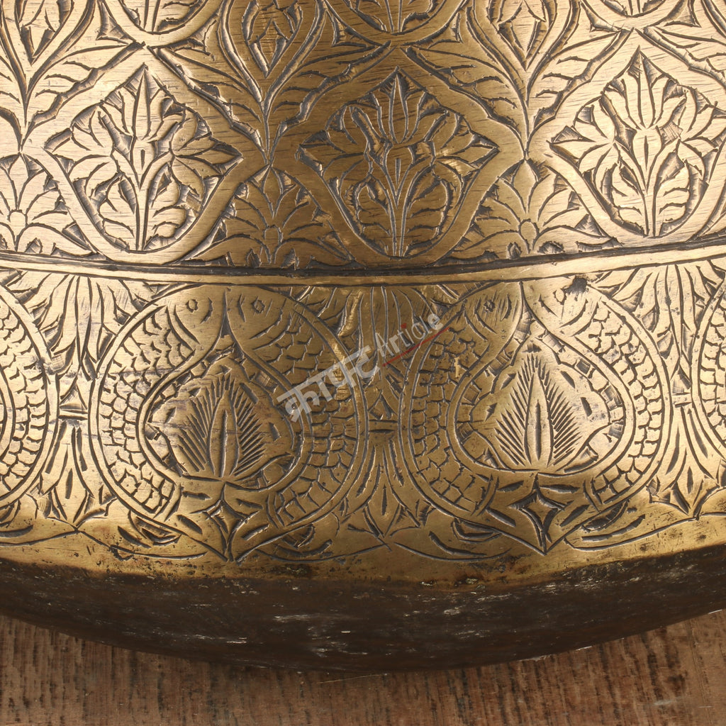 Handcrafted Traditional Brass Planter