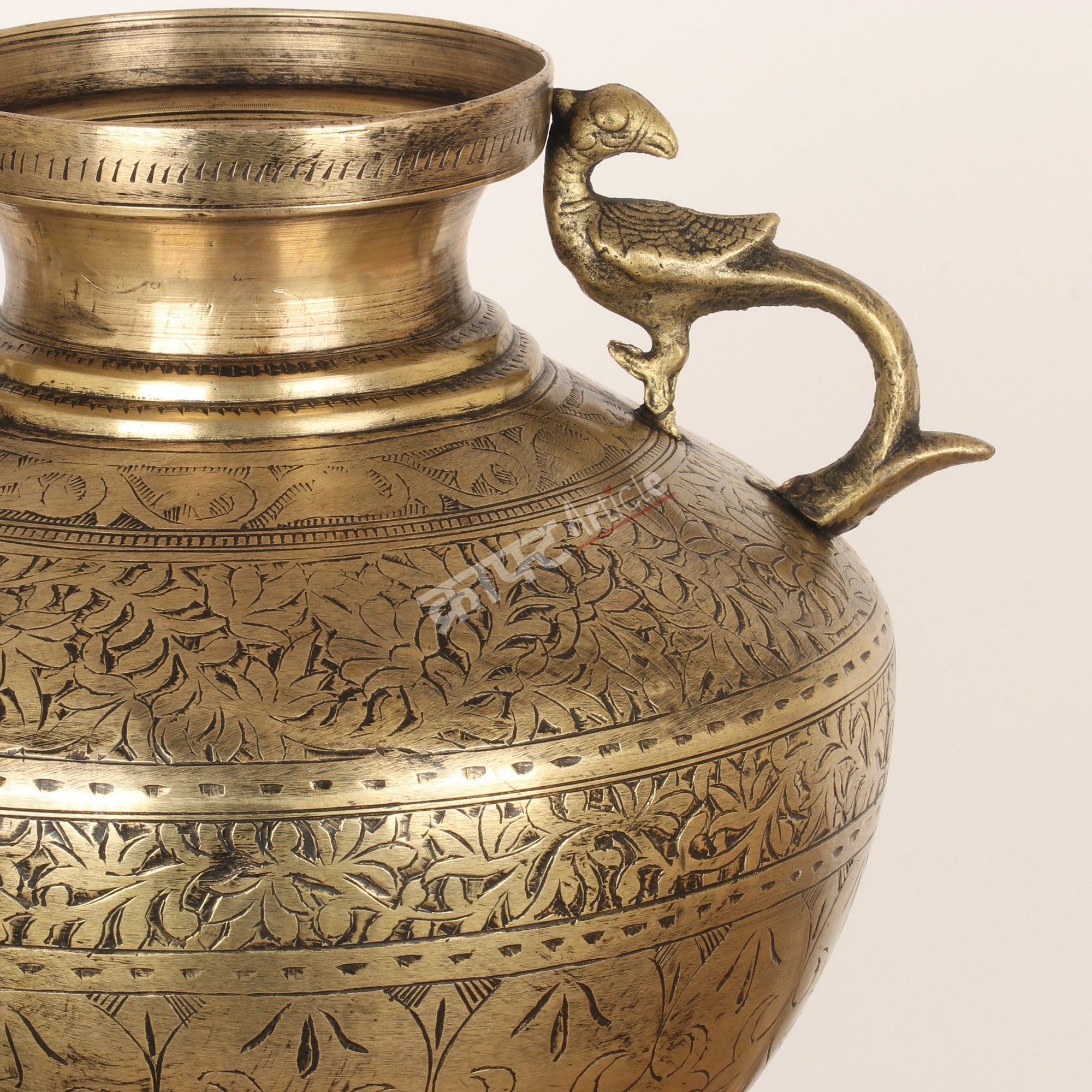 Exquisitely Crafted Brass Flower Vase