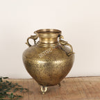 Exquisitely Crafted Brass Flower Vase