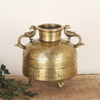 Exquisitely Handcrafted Brass Flower Vase