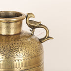 Exquisitely Handcrafted Brass Flower Vase