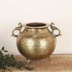Exquisitely Brass Handcrafted Brass Flower Vase