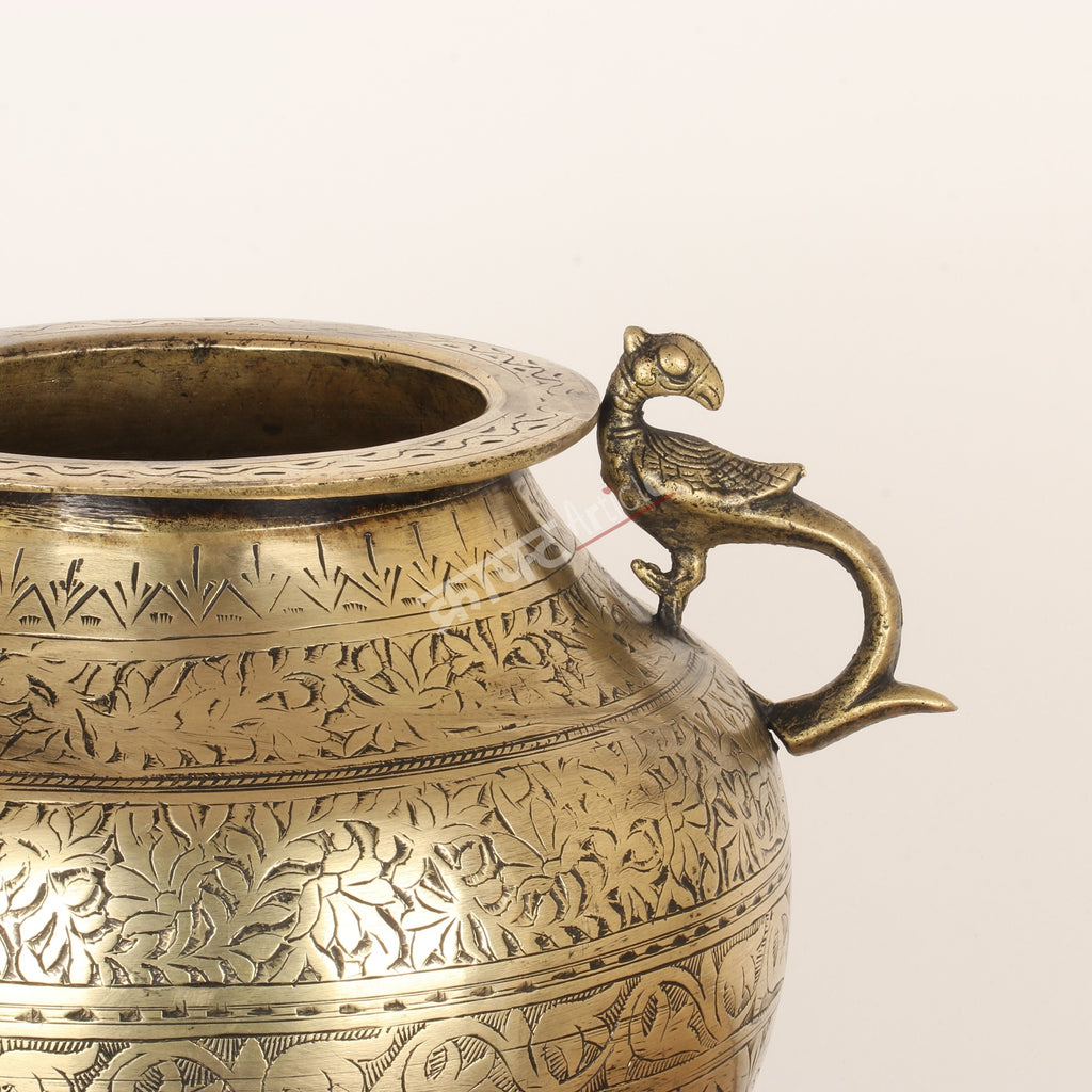 Exquisitely Brass Handcrafted Brass Flower Vase