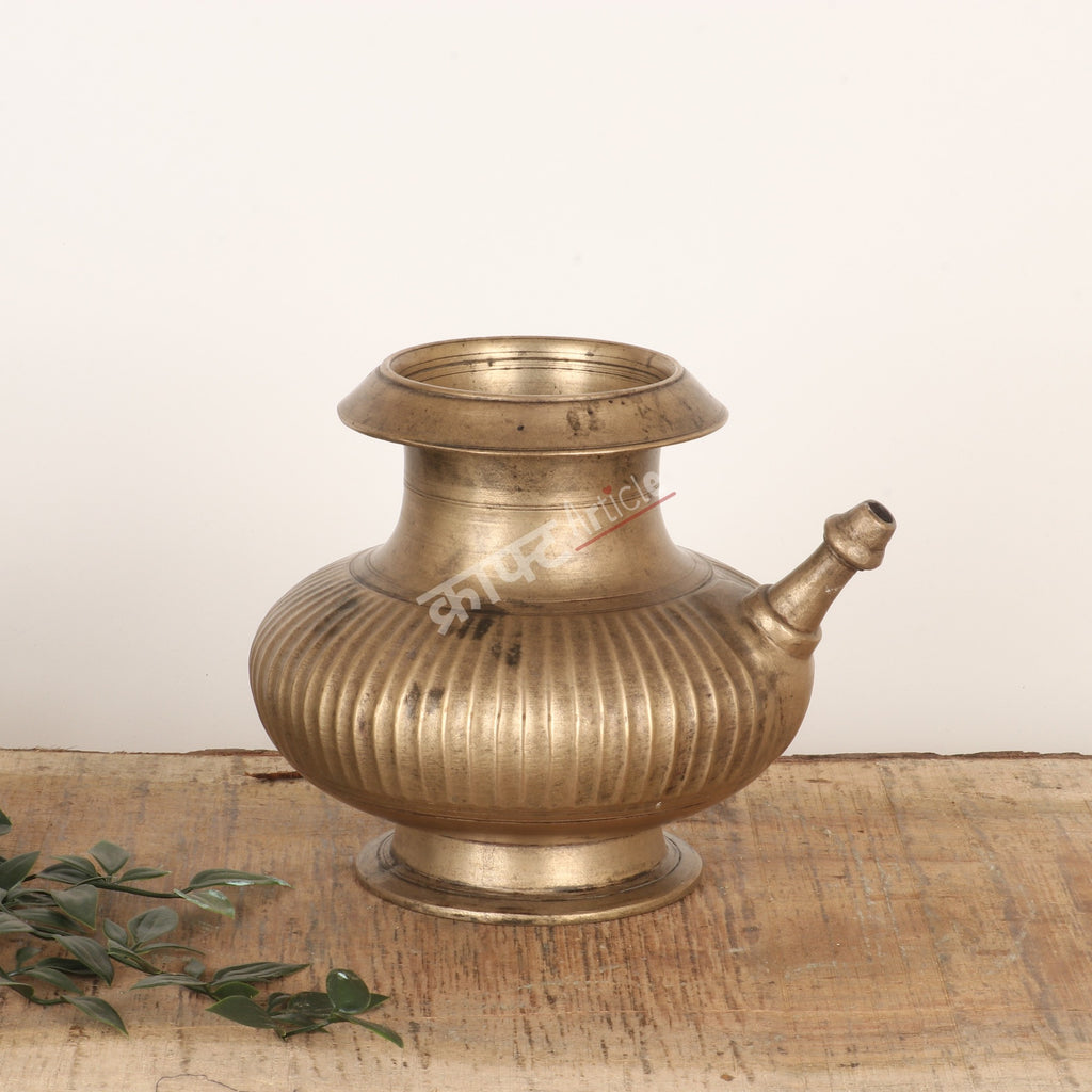 Vintage Brass Water Pot (Lota)