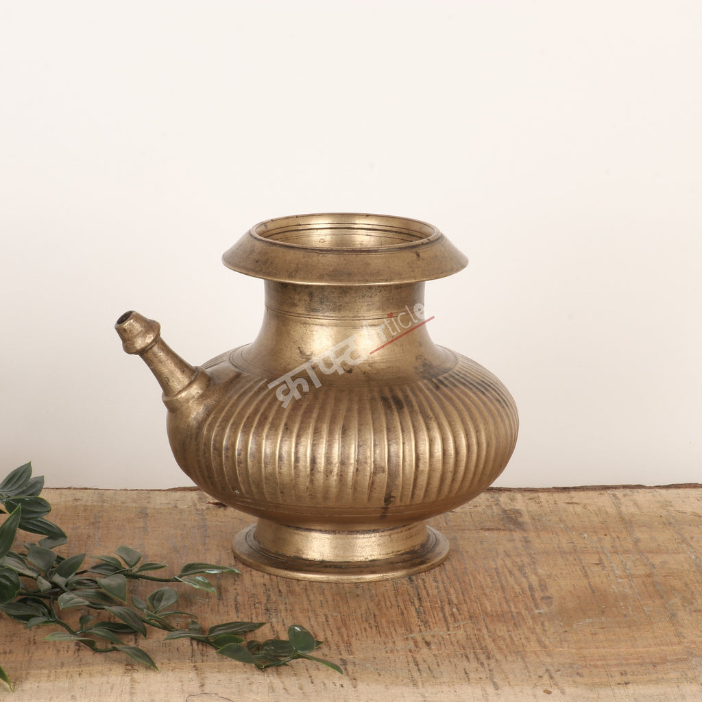 Vintage Brass Water Pot (Lota)