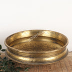 Brass Carving Urli Figurine