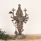 Brass Lord Vishnu Dashavatara Sculpture