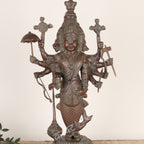 Brass Lord Vishnu Dashavatara Sculpture