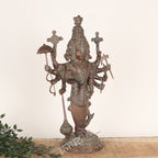 Brass Lord Vishnu Dashavatara Sculpture