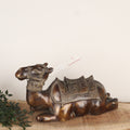 Handcrafted Brass Camel Sculpture – Traditional Desert Décor