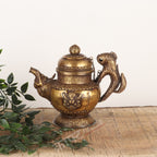 Handcrafted Brass Sheet Kettle
