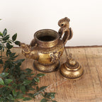 Handcrafted Brass Sheet Kettle