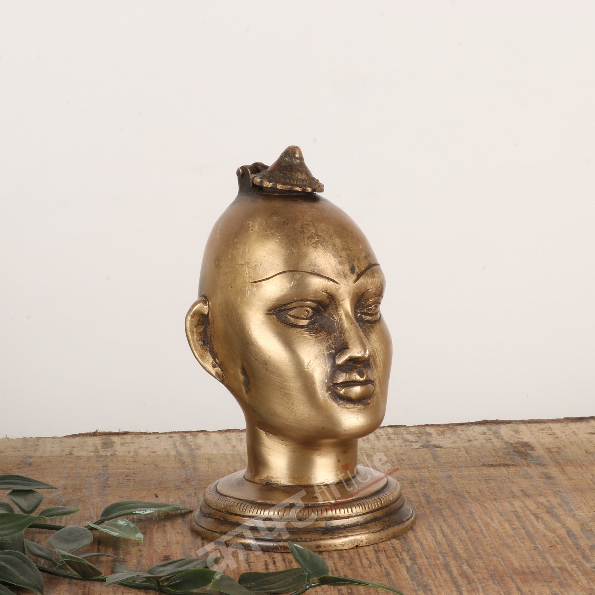 Brass Ink Pot – Vintage Desk Accessory