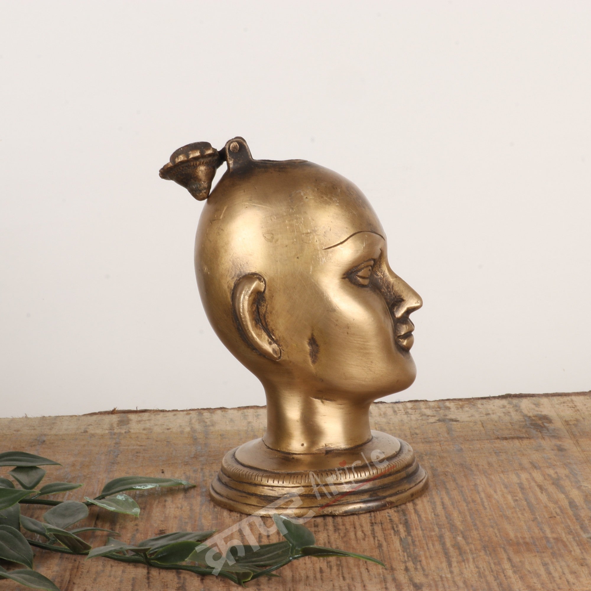 Brass Ink Pot – Vintage Desk Accessory