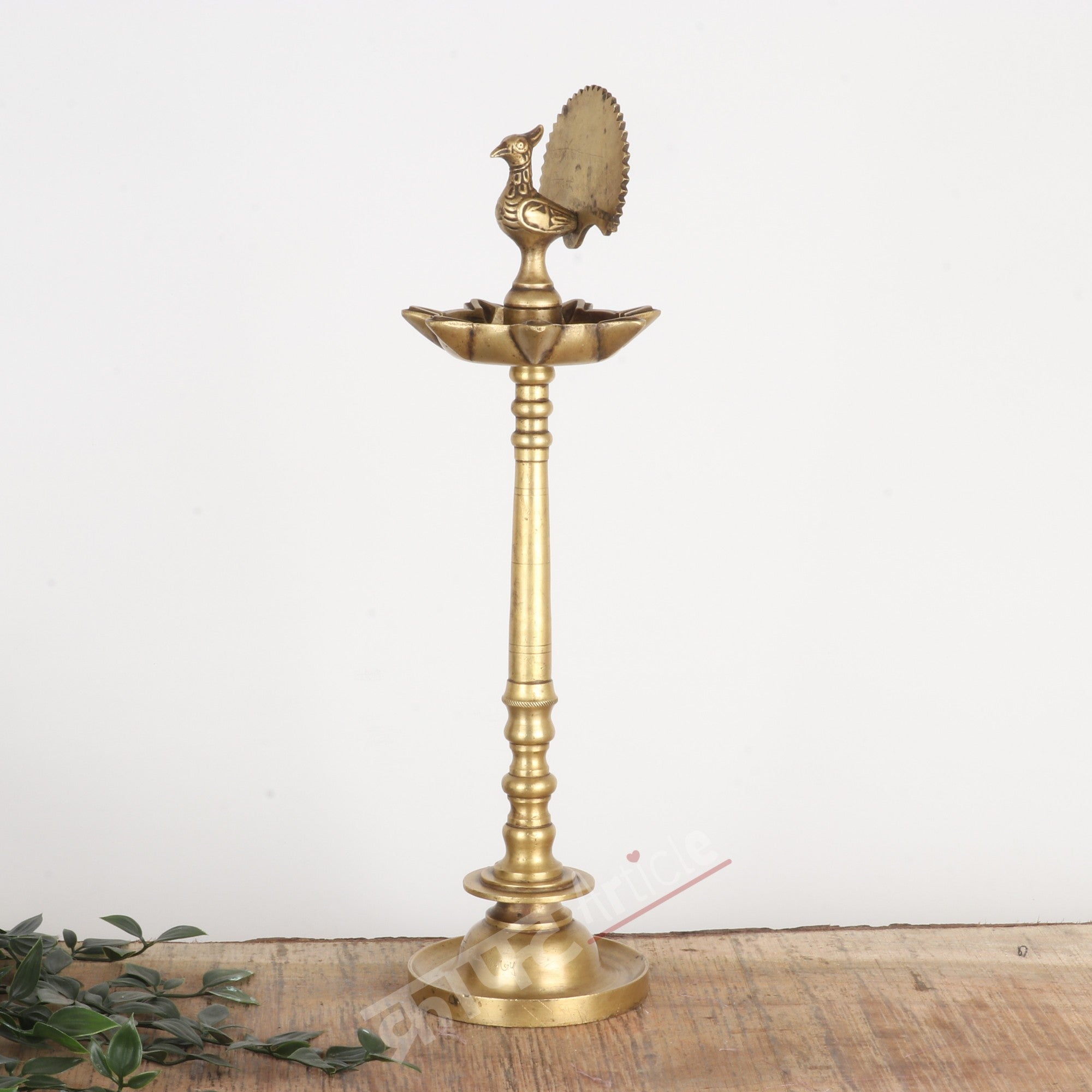 Traditional Oil Lamp (Deepam Diya) 17"