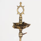 Traditional Oil Lamp (Deepam Diya) 11"