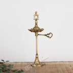 Traditional Oil Lamp (Deepam Diya) 12"