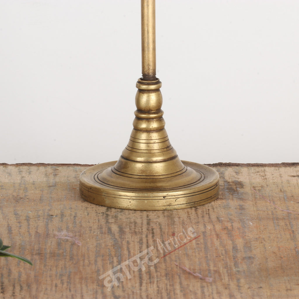 Traditional Oil Lamp (Deepam Diya) 12"