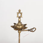 Traditional Oil Lamp (Deepam Diya) 12"