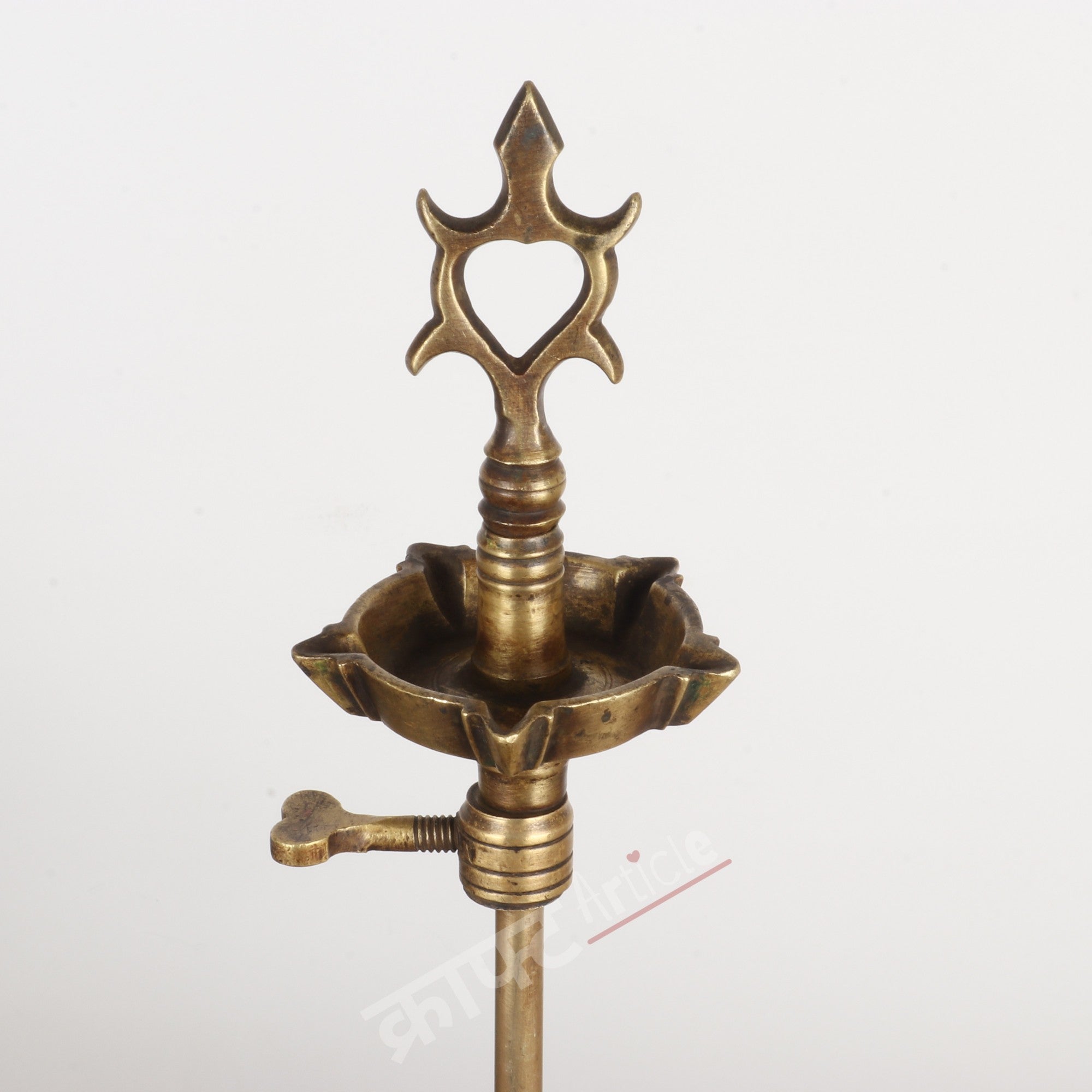 Traditional Oil Lamp (Deepam Diya) 16"