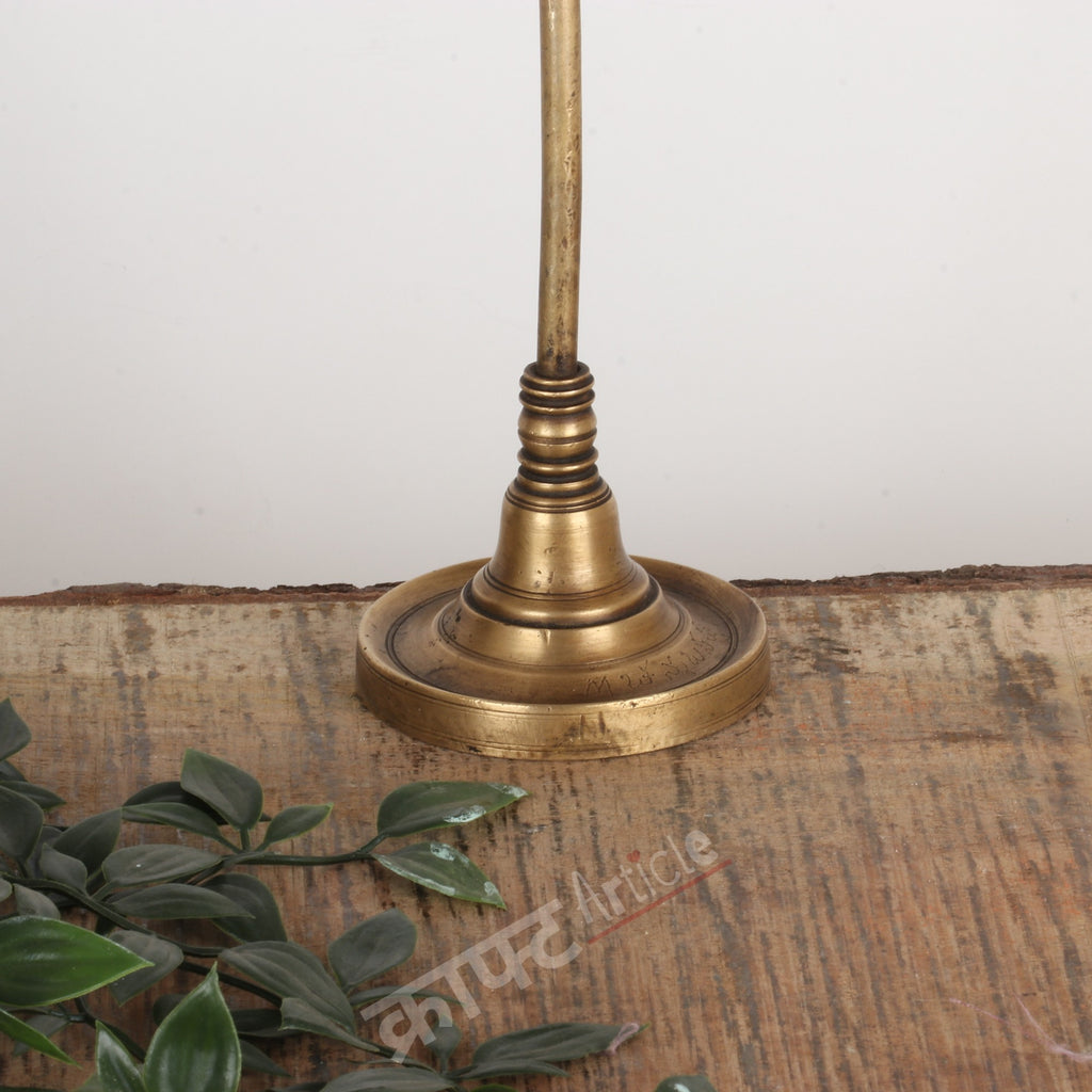 Traditional Oil Lamp (Deepam Diya) 13"