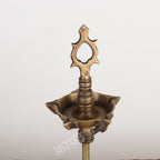 Traditional Oil Lamp (Deepam Diya) 13"