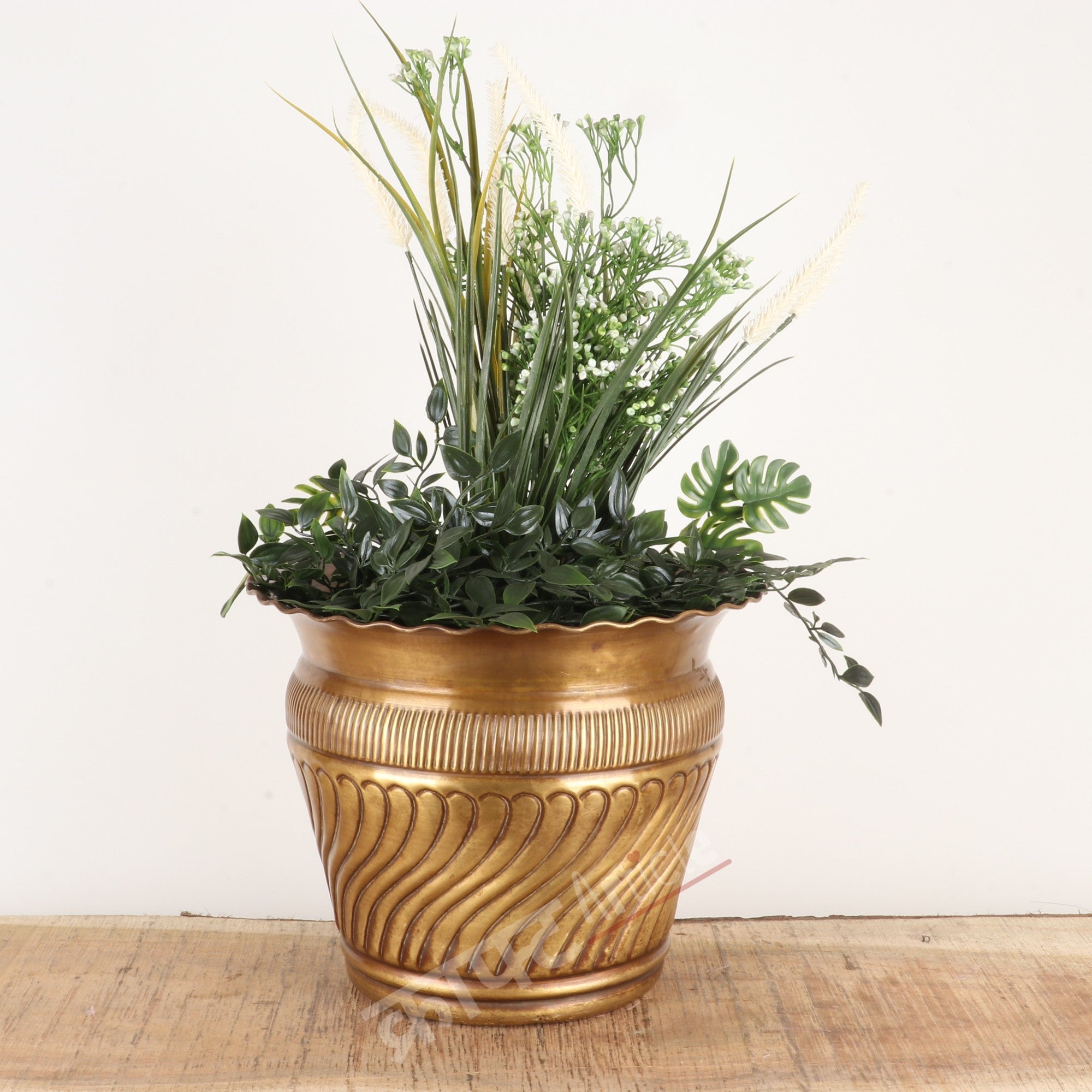 Handmade Brass Planter