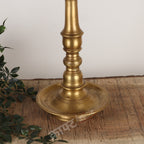 Traditional Oil Lamp (Peacock Diya) 24"